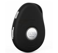 SkyAngel911FD - Mobile Cellular - NO Monthly FEE - 911-2-Way Voice - Waterproof Alert Phone - Automatic Fall Detection (Black)