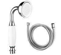 Skybath Shower Head Traditional Victorian Style Handheld Shower Sprayer and 59 Inch Hose Chrome