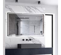 Skybathroom 1200x700mm Illuminated LED Bathroom Mirror with Bluetooth and Demister Pad|3 Colors|Dimming Function