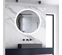 Skybathroom 60cm Round Bathroom Mirror with LED Lights and Demister Pad|Wall Mounted|IP44|Touch Sensor