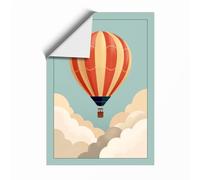 Skybound Wonder Modern Unframed Wall Art Print A3 (42×29.7cm), Wall Decor for Living Room, Bedroom, Office & Home, Art Gift