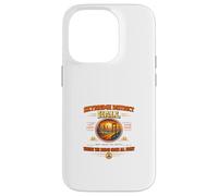 Skybridge District Hall Retro City Night Bridge Design Case for iPhone 14 Pro