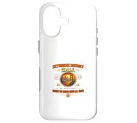 Skybridge District Hall Retro City Night Bridge Design Case for iPhone 17