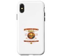 Skybridge District Hall Retro City Night Bridge Design Case for iPhone X/XS