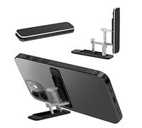 Skycase Phone Stand Adjustable Phone Stand With Magic stickers Folding Back Foldable Mobile Travel Holder Compatible with All Models