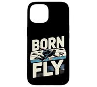 Skydiving Born To Fly Born To Fly Case for iPhone 15