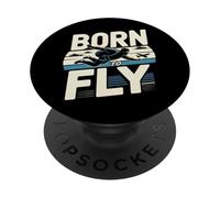 Skydiving Born To Fly Born To Fly PopSockets Adhesive PopGrip