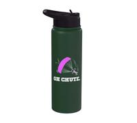 Skydiving Design for Parachute Skydiver - Oh Chute Stainless Steel Insulated Water Bottle