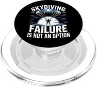 Skydiving Failure Is Not An Option Parachute Paraglide PopSockets PopGrip for MagSafe