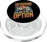 Skydiving Failure Is Not An Option Retro Vintage Skydiving PopSockets PopGrip for MagSafe