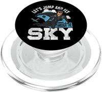 Skydiving Retro Vintage Let's Jump And Fly Through The Sky PopSockets PopGrip for MagSafe
