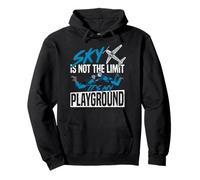 Skydiving Retro Vintage Sky Is Not The Limit It's My Pullover Hoodie