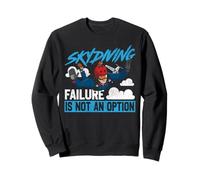 Skydiving Retro Vintage Skydiving Failure Is Not An Option Sweatshirt