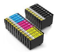 Skydo 16 16XL Ink Cartridges Multipack Compatible for Epson 16 XL | Compatible for Epson Workforce WF2750 WF2630 WF-2750 WF-2630 WF-2510 WF-2650 WF-2540 WF-2010 WF-2520 Printer ( 20 Pack )