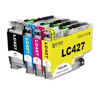 Skydo LC427 Ink Cartridges (High yield) Compatible for Brother LC427 XL | Compatible for MFC-J5955DW, MFC-J6955DW, MFC-J6957DW, MFC-J6959DW, HL-J6010DW Printer (With Latest Chip, 4-Pack)