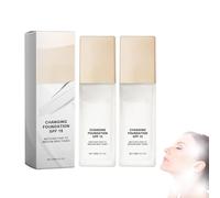 Skye Color Changing Magic Foundation,Color Changing Mature Skin Makeup Concealer,All Day Flawless Warm Skin Tone BB Cream Makeup Base Concealer (2PCS)