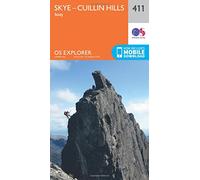 Explorer 411 Skye - Cuillin Hills Map With Digital Version One Size