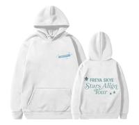 Skye Hoodie Women Freya Stars Align Tour 2026 Concert Support Sweatshirt | Skye Merch Silent Treatment Gold's Gone My Own Way Bad Taste Stardust Album Freya Hoodie Y2k Hip Hop Streetwear