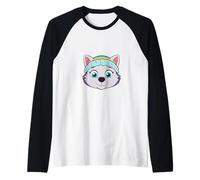 Skye Paw Patrol Face Raglan Baseball Tee
