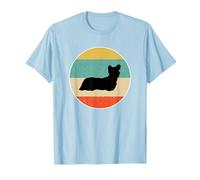 Skye Terrier Dog Shirt | Skye Terrier T-Shirt, Men, Baby Blue, X-Large