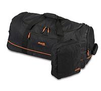 Skyflite Skypak New Folding Wheeled Duffle - Compact, Lightweight and Foldable (Black) (Black)