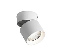 SKYGOO 7w Adjustable Angle Led Downlight，Surface Mounted Foldable Spotlight，Hole-free Barrel Light，Living Room Background Wall Porch Ceiling Light