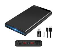 Skyinrill Power Bank Hidden Camera, 10000mAh External Battery Spy Cam with USB-A&USB-C Outputs, 1080P Security Camera Nanny Cam with Loop Recording, Motion Detection, Night Vision