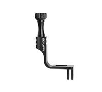 SKYJFFJ 90 Degree Aluminum Vertical Mount Bracket Adapter for GoPro Hero 13 12 11 10 9 Action Camera Black (Plum Blossom)