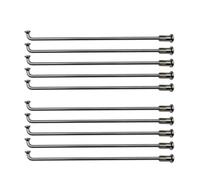 SkyjOy Cycling Spokes Spokes Diameter 3.5 Mm Motorcycle Spoke 304 Stainless Steel Material E-Motorcycle Equal(Length 201 250mm)