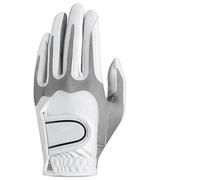 SkyjOy Golf Glove 1pcs Men's Golf Gloves Durable, Non Slip, Elastic Breathable, Comfortable Golf Gloves(Left-silver,M)