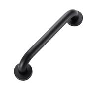 SkyjOy Grab Rails For Bathroom 30/40/50cm Shower Handrail Safety Helping Handle Anti-slip Toilet Bathroom Grab Bar Towel Rack (Black, 50cm)