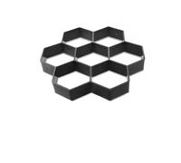 SkyjOy Paving Mould DIY Plastic Pavement Brick Concrete Stepping Stone Cement Mould Reusable DIY Manually Paving Road Mold Maker Road Pavement Paver Paving Moulds(With accessories)