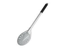 SkyjOy Pizza Paddle 7/8/9 Inch Pizza Turning Peel Anodized Almuinum Alloy Handle Perforated Shovel(7 inch 57cm)