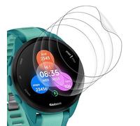 SkyKeep [Pack of 4 for Garmin Forerunner 165 Screen Protector] [Soft TPU] [HD Screen Protector] [Anti-Scratch] [Anti-Bubble] for Garmin Forerunner 165 Music Protection Tempered Glass Film