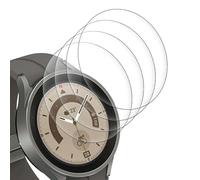 SkyKeep Pack of 4 Screen Protectors for Samsung Galaxy Watch 5 Pro, Soft TPU, HD Screen Protector, Anti-Scratch, Anti-Bubble, Tempered Glass Film for Samsung Galaxy Watch 5 Pro