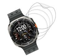SkyKeep Pack of 4 Screen Protectors for Samsung Galaxy Watch Ultra 47 mm Screen Protector [Soft TPU] [HD Screen Protector] [Anti-Bubble] for Samsung Galaxy Watch Ultra 47 mm Protection Tempered Glass
