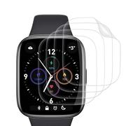 SkyKeep Pack of 4 Screen Protectors for Xiaomi Redmi Watch 3 Active Screen Protector [Soft TPU] [HD Screen Protector] [Anti-Scratch] [Anti-Bubble] for Film Xiaomi Redmi Watch 3 Active Protection