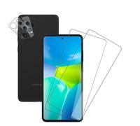 SkyKeep Samsung A72 Tempered Glass Screen Protector (9H Hardness) (Ultra Clear) (HD Clear) (Scratch Resistant) for Samsung Screen Protector (2+2 Pack)