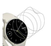 SkyKeep Screen Protector for Samsung Galaxy Watch 7 44 mm (4 Pieces), for Screen Protector Samsung Galaxy Watch 6/7 44 mm Screen Protector Film (Soft TPU) (Scratch-Resistant) (Ultra Clear) (HD Screen