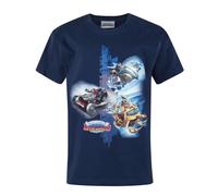 Skylanders Boys Blue Superchargers Short Sleeved T-Shirt - 3-4 Years