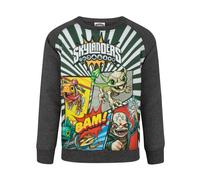 Skylanders Boy's Kids Sweatshirt (Grey) in Grey | Size: 3-4 Years Skylanders Grey 3-4 Years