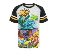 Skylanders Raglan Short Sleeved T-Shirt (Boys Yellow)