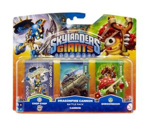 Skylanders: Giants: Battle Pack (Includes Chop Chop, Shroomboom and Cannon Piece) Playstation 3 PS3
