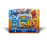 Lot 3 Figurines Skylanders Giants Pack Scorpion Striker Catapult Battle Hot Dog