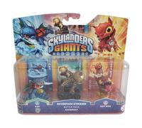 Skylanders Giants Triple Pack - Zap Figure, Scorpion Striker, Hot Dog - NEW