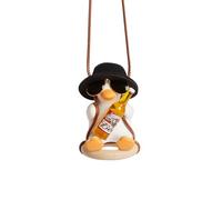 Skylar Swinging Duck Car Hanging Ornament, Cute Car Decor and Rearview Mirror Accessories, Themed New Driver Gifts for Friends and Family, Funny Duck Decor, Beer Bottle