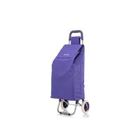 Skylark 54Ltr Lightweight Shopping Trolley, Hard Wearing & Foldaway Push/Pull Cart for Easy Storage, Flat-Pack