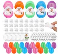 Skylety 25 Sets Easter Gifts Bulk Jesus Bunny Sheep Themed Stress Balls with Eggs Cards Pocket Hugs Figurines Sunday School Religious Christian Party Favors Church Gifts Easter Basket Stuffers (Sheep)