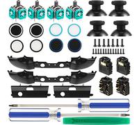 Skylety 31 Piece Replacement Game Controller Kit, Thumbsticks Cover, Joystick, LB RB Bumper Trigger, Headphone Jack Plug Port, Screwdriver Compatible with Xbox ONE S Controller Model 1708
