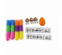 Skylety 48 Sets Easter Gifts Bulk Jesus Bunny Sheep Themed Stress Balls with Eggs Cards Pocket Hugs Figurines Sunday School Religious Christian Party Favors Church Gifts Easter Basket Stuffers (Jesus)